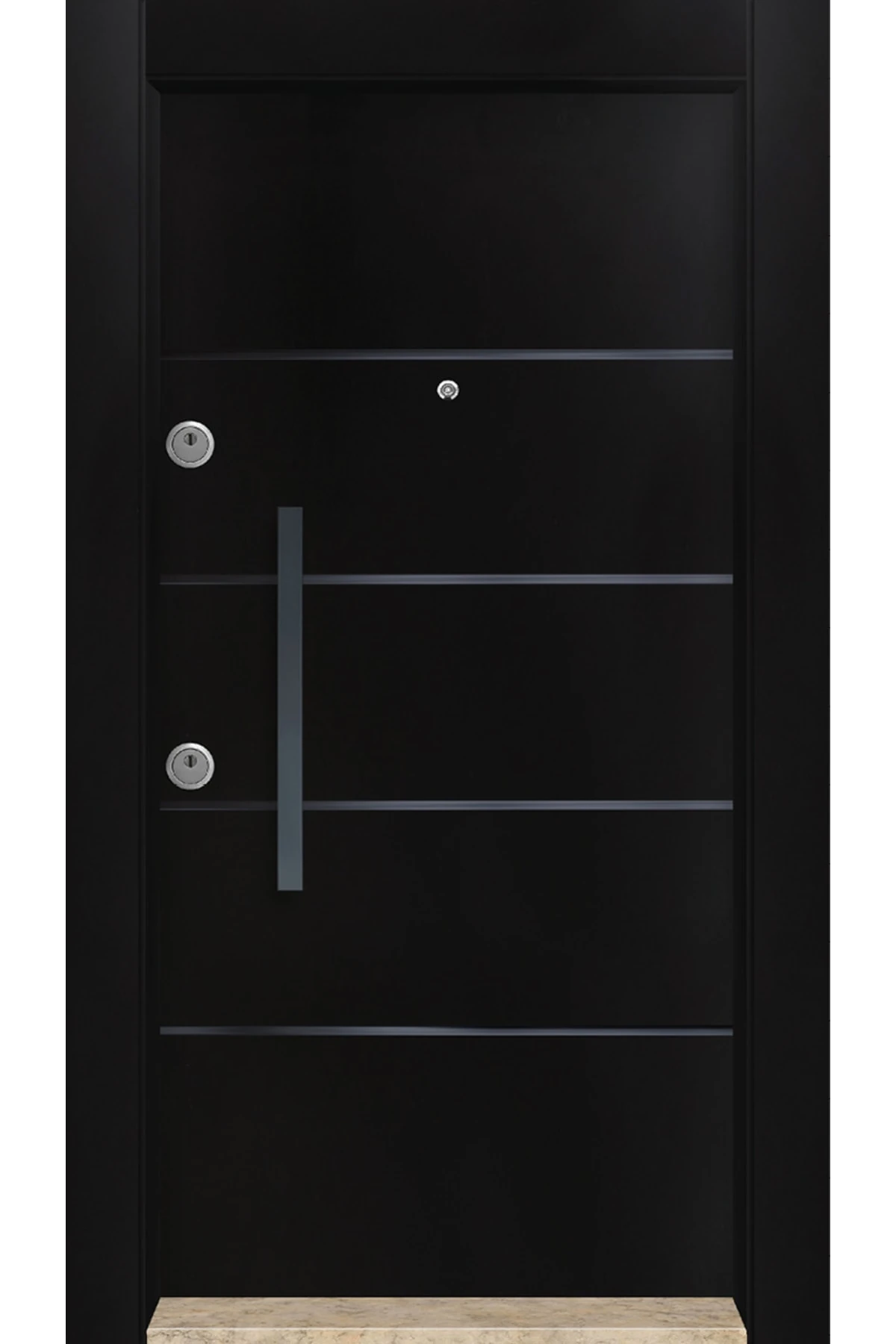 Dış Iklim Kapısı, Yağmura Güneşe Dayanıklı Çelik Kapı, Mn-6025 Sağ