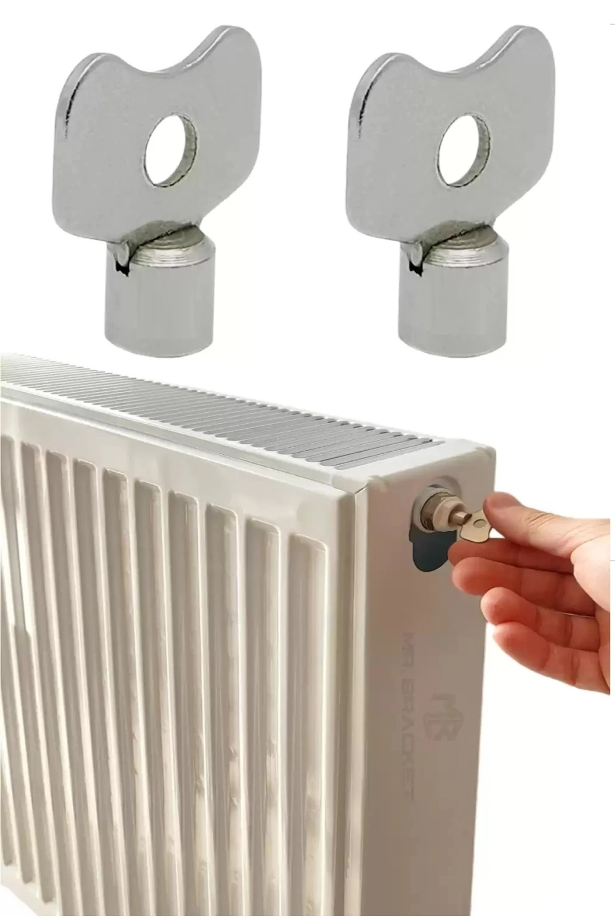 Kalorifer Hava alma Anahtarı Petek Radyatör Havlupan Havasını Almak için Purjör Anahtarı