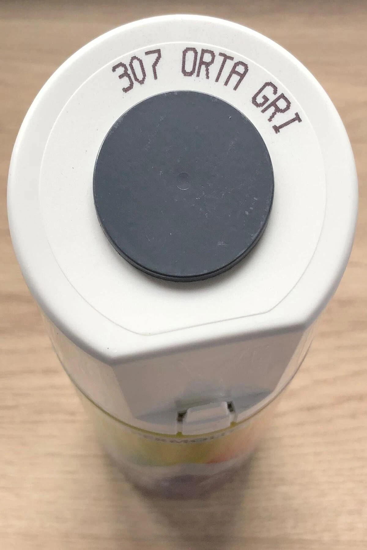 Orta Gri 307 Alüminyum-ahşap-plastik-demir-metal-sprey Boyama 400 ml