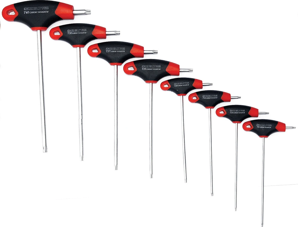 Izeltaş T Tipi Torx Allen Anahtar Takımı (8 Parça)