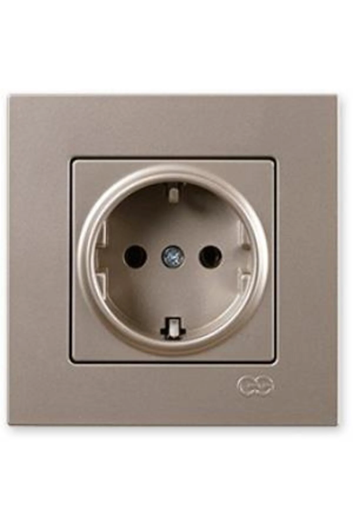 Eqona Topraklı Priz, M.Bej