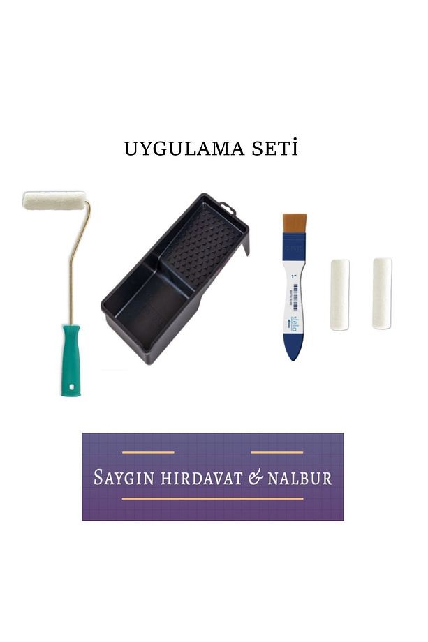 Stella Tezgah - Banyo - Zemin Boyama Seti 5-6 Metrekare - Antik Beyaz