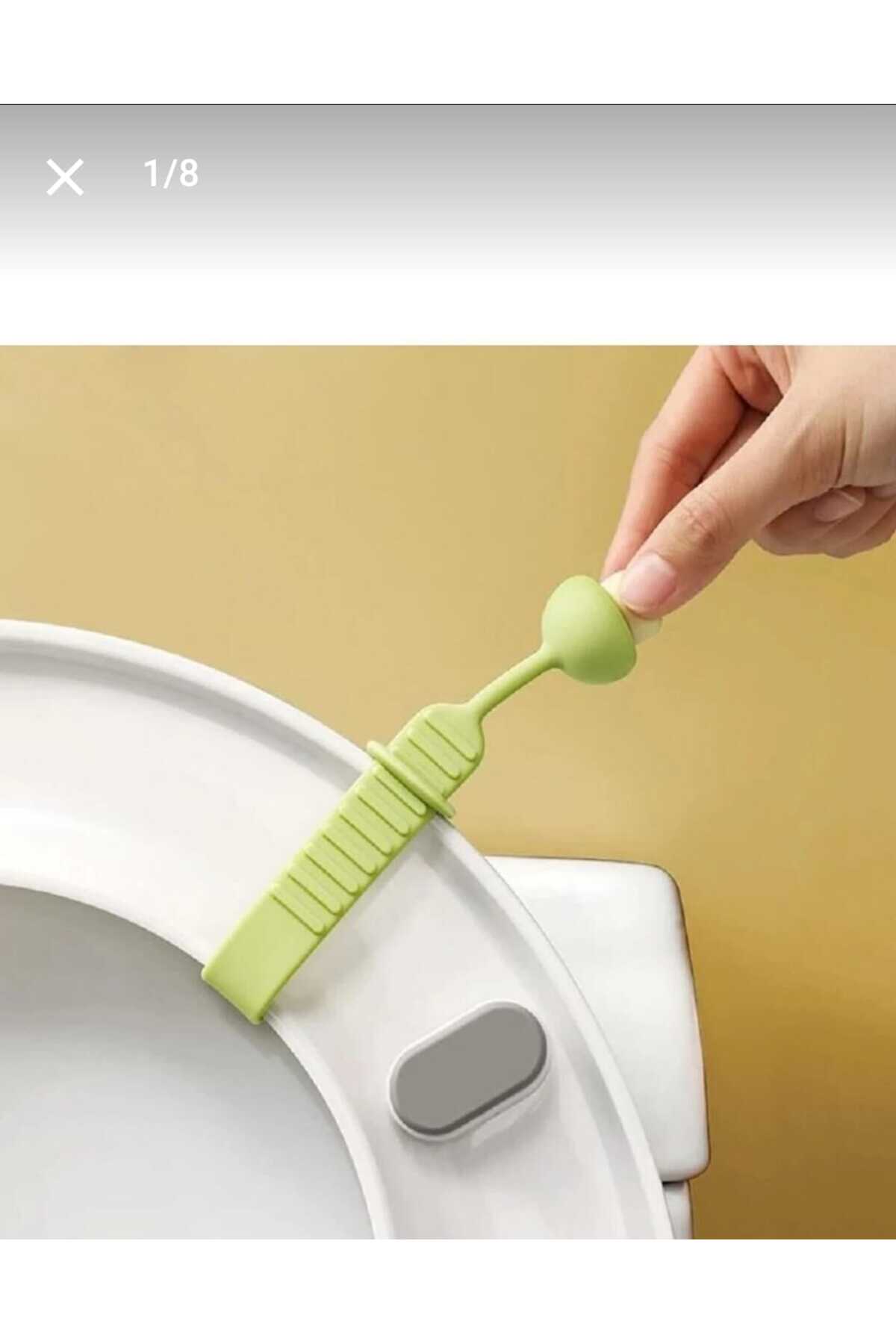 Pratik Mantar Tasarımlı Hijyenik Klozet Kaldırma Aparatı | Hijyenik Klozet Kapağı Tutucu - 1 Adet