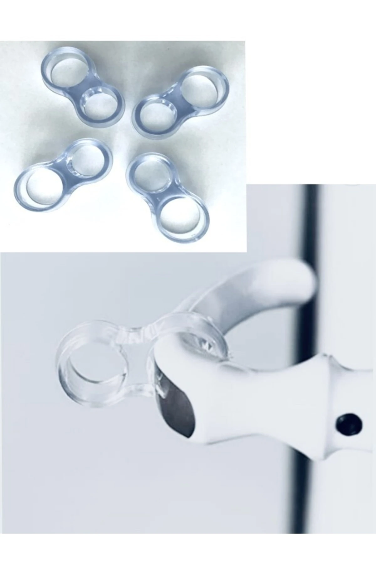 Kapı Ve Pencere Stoperi Şeffaf Plastik Silikon Kapı Ve Pencere Durdurucu