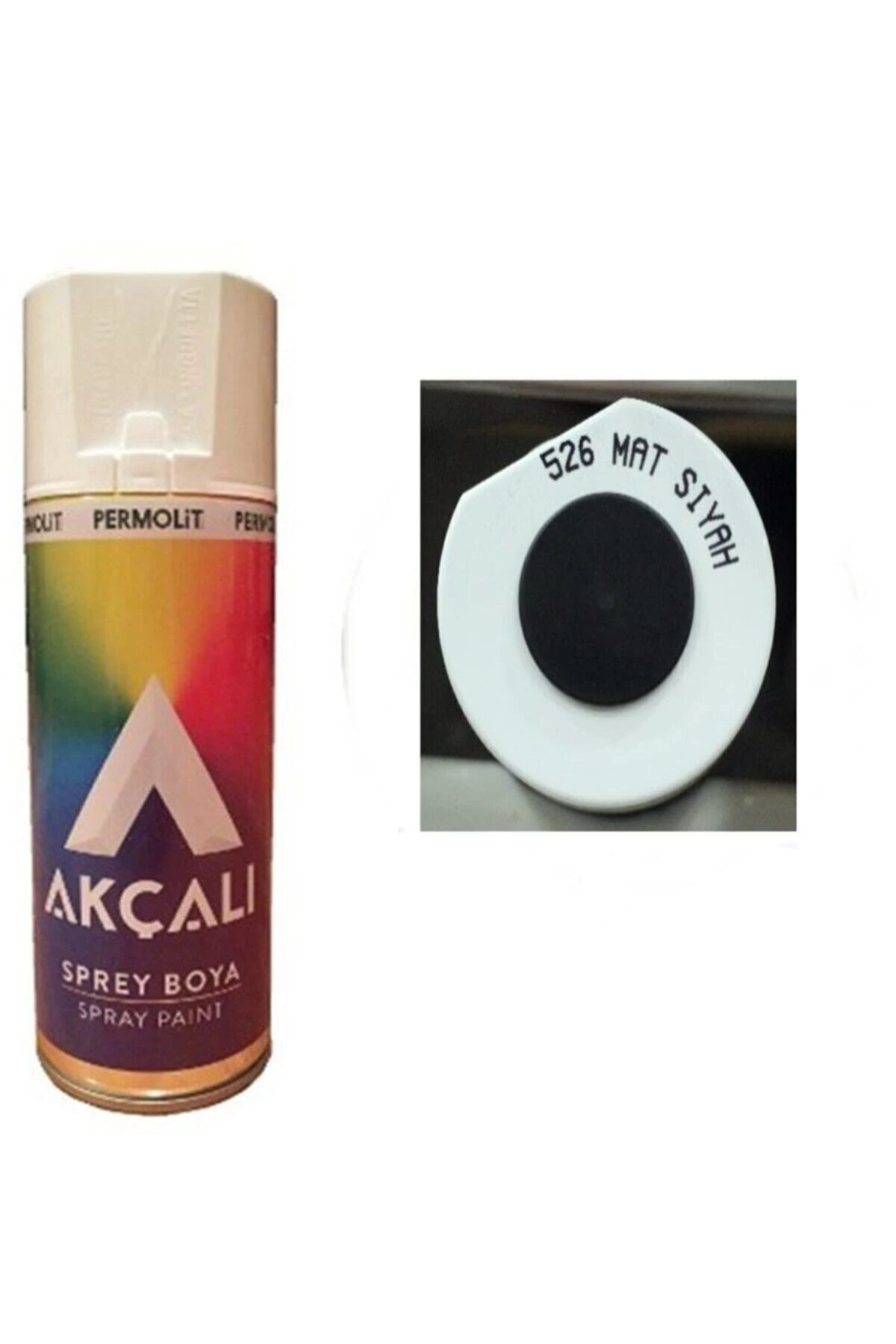 526 Mat Siyah Permolit Sprey Boya 400 ml