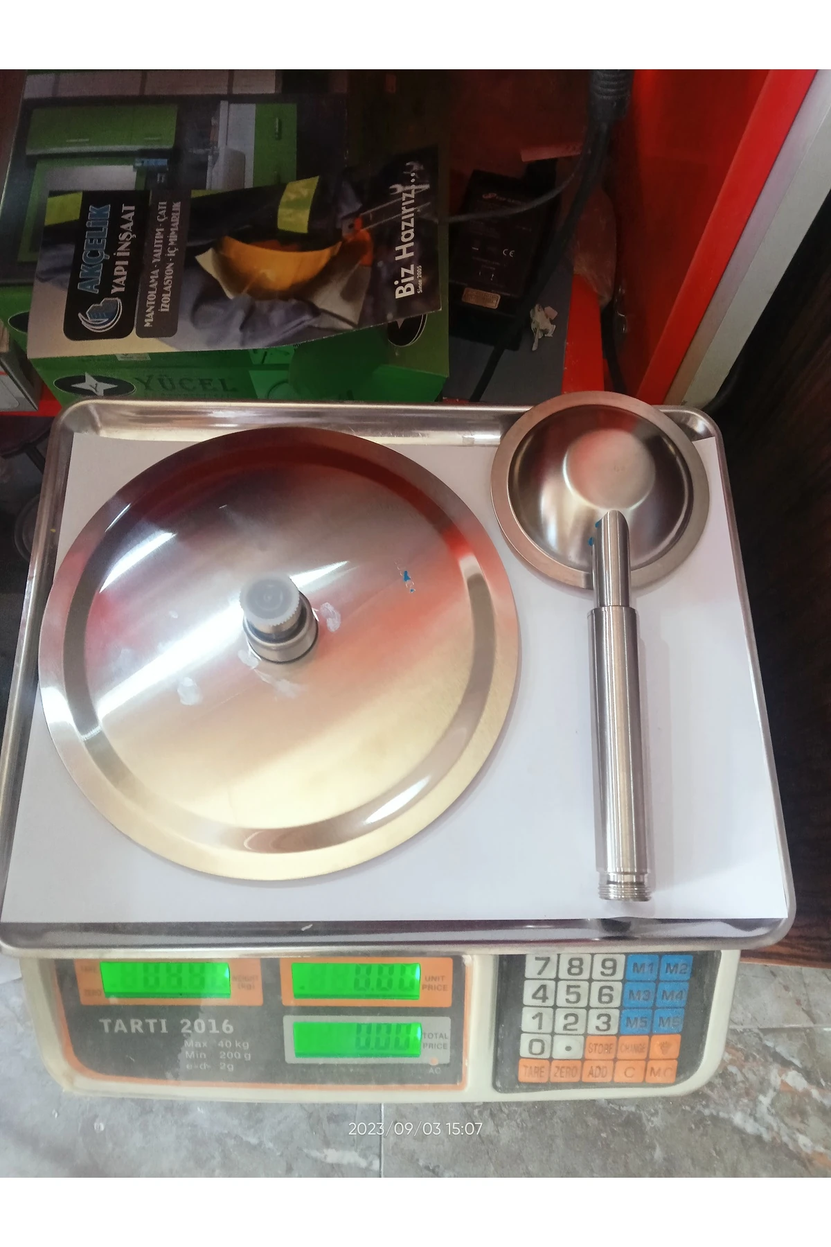 Otel Hamam Tipi Sus304 Inox Mat Krom Dayanıklı Tepe Duş Başlığı Duş Elciği Çelik Duş Hortumu