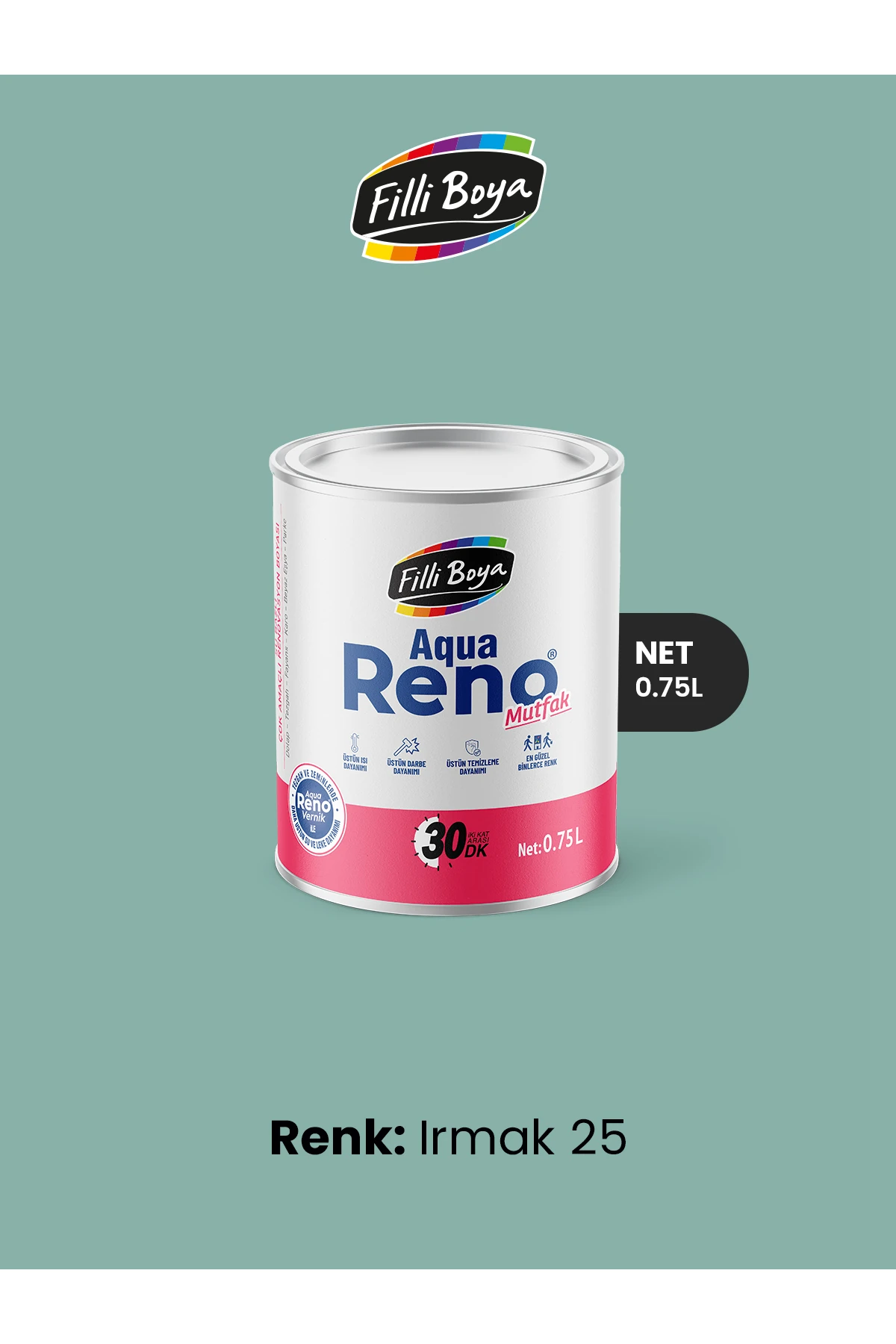 Filli Aqua Reno Mutfak 0.75 Lt Irmak 25