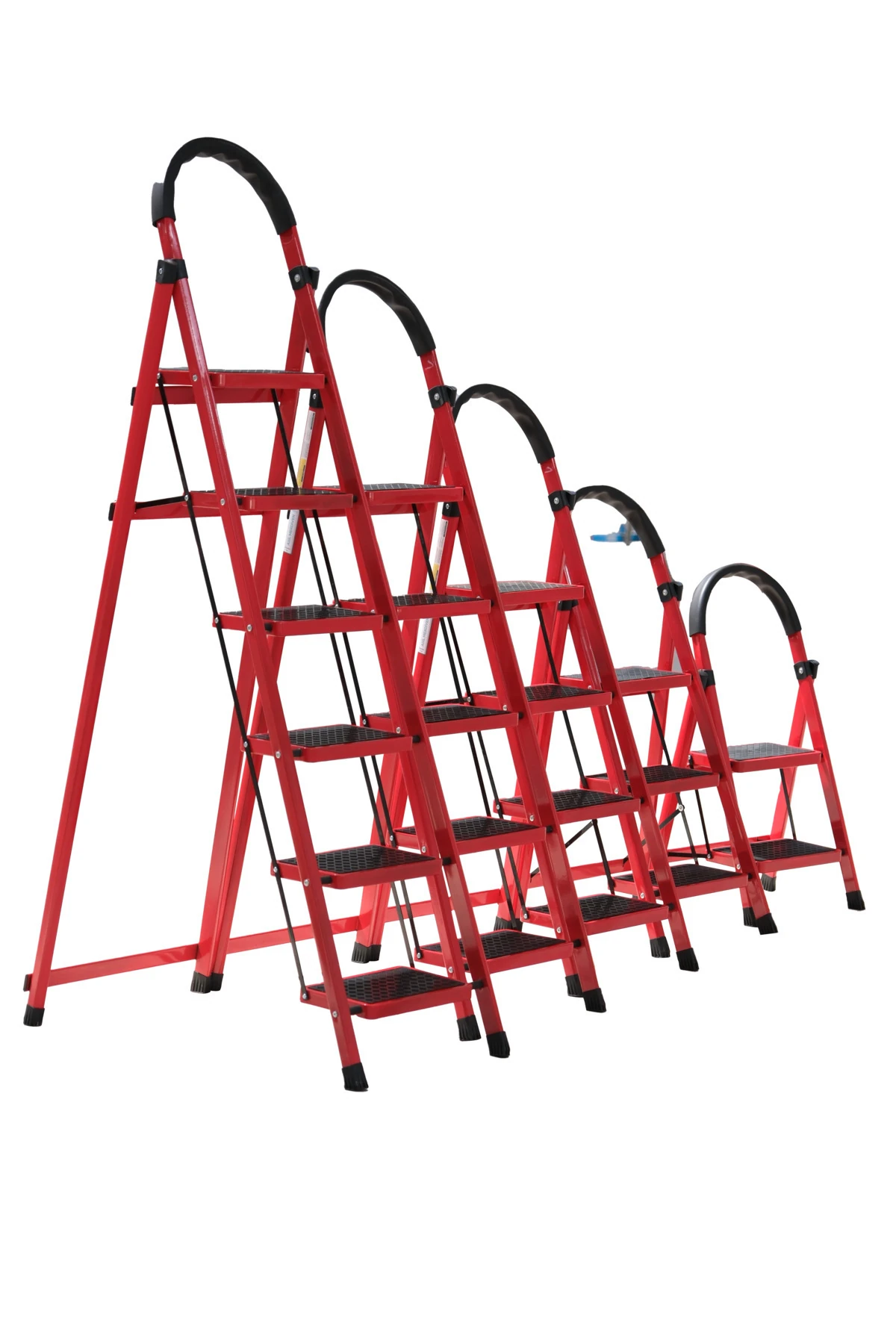 Patika 5’li Ev Tipi Katlanır Merdiven | Ev, Bahçe ve Depo için Güvenli Hafif, Dayanıklı Tasarım