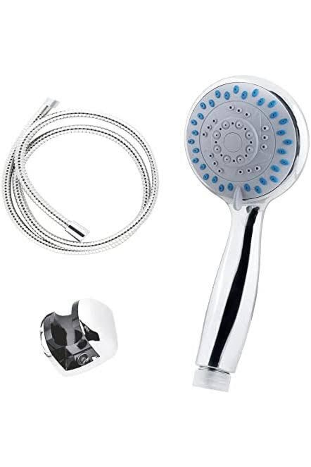 Onyon Hortumlu Duş Başlığı Mafsallı Duş Seti 3 Fonksiyonlu Duş Başlığı Duş Banyo Duşakabin