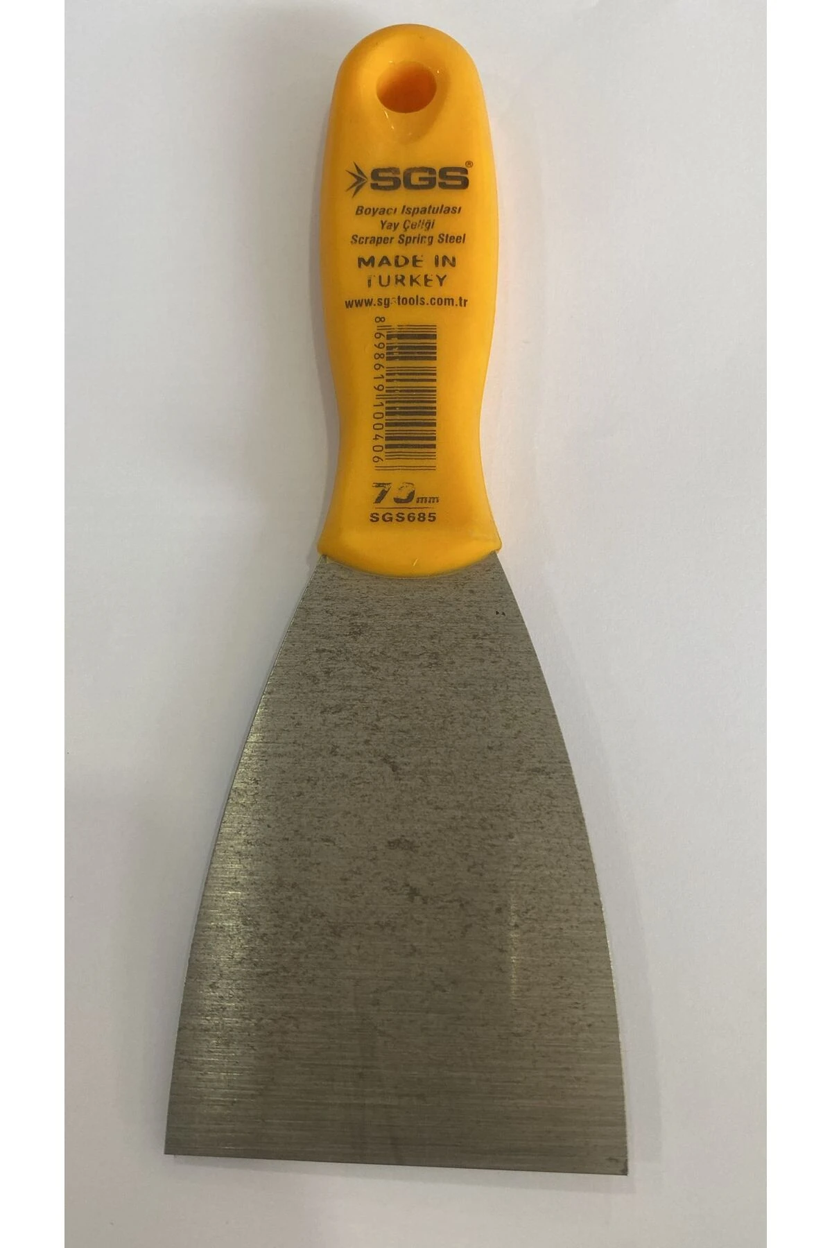 BOYACI SPATULASI YAY ÇELİĞİ 70 MM