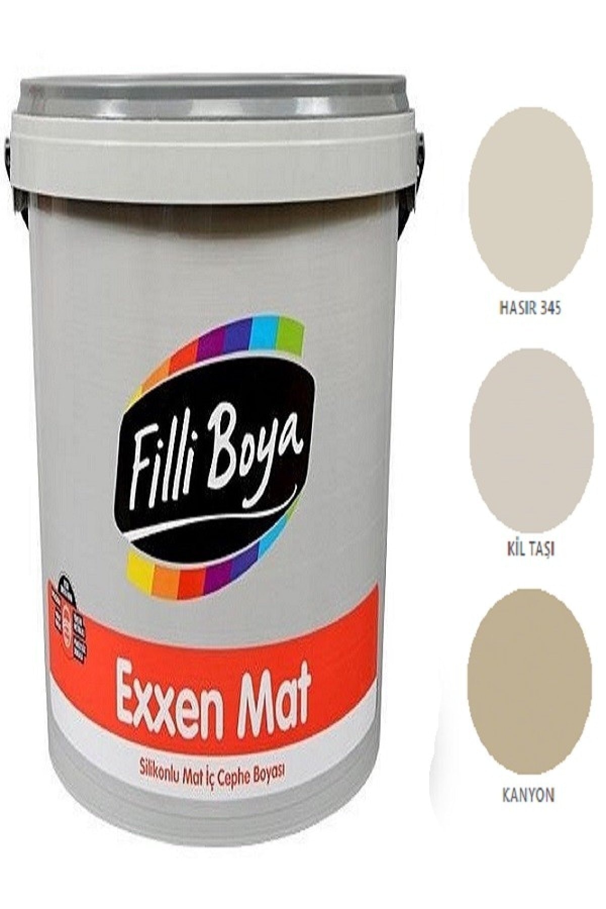 Exxen Mat Silikonlu Mat Iç Cephe Boyası 7,5 lt (kanyon)