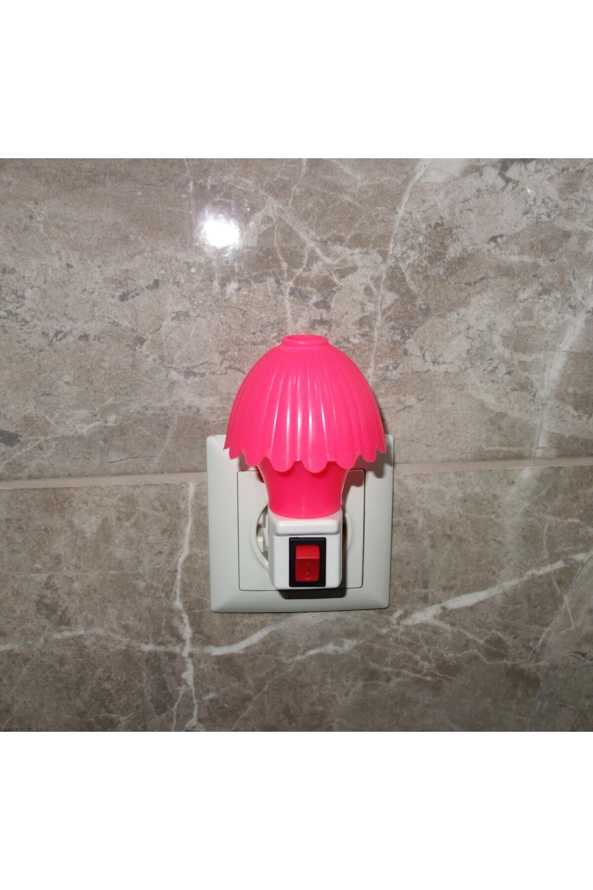 Tlg Gece Lambası Prize Takılan Pembe Şapka Tasarım Anahtarlı