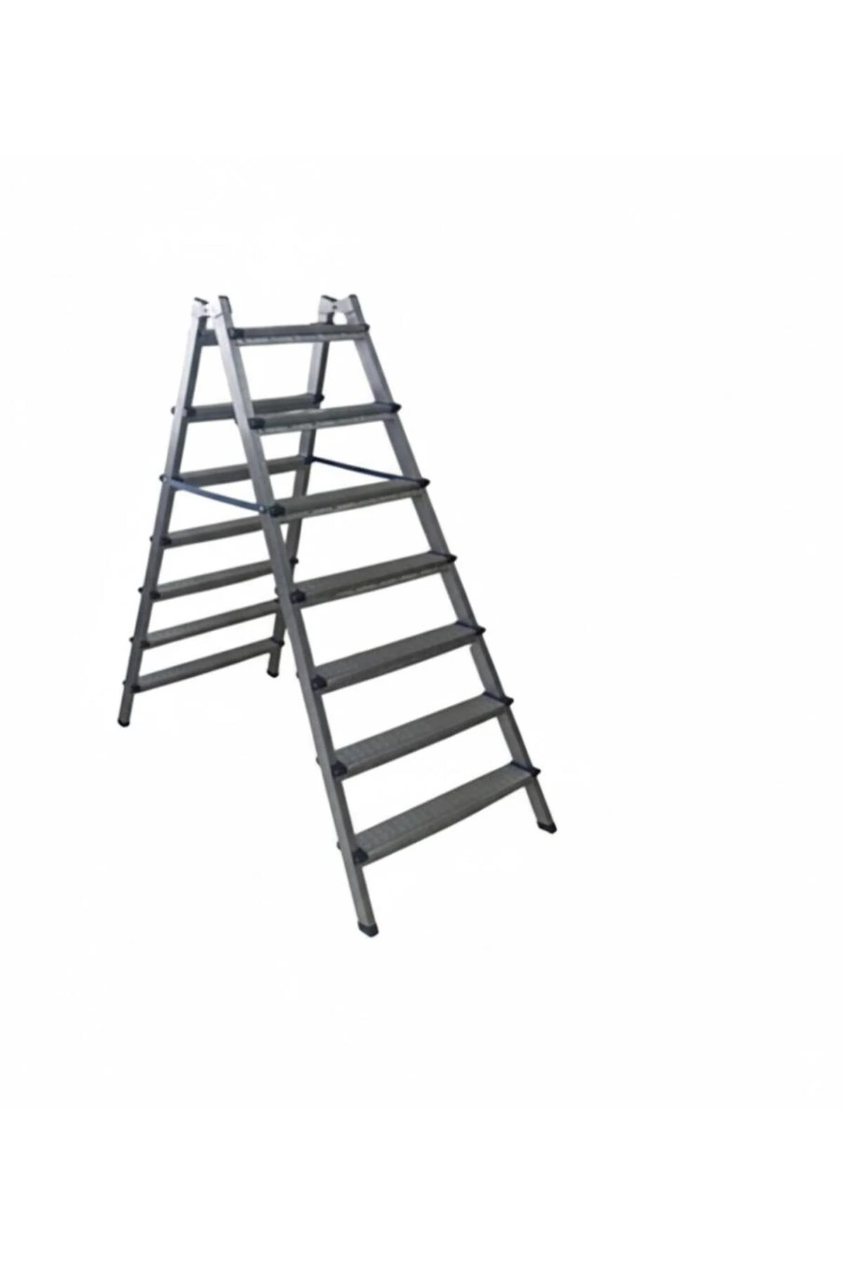 7+7 Çift Taraflı Sac Merdiven – Dayanıklı, Kaymaz Basamaklı, Katlanabilir Profesyonel Merdiven