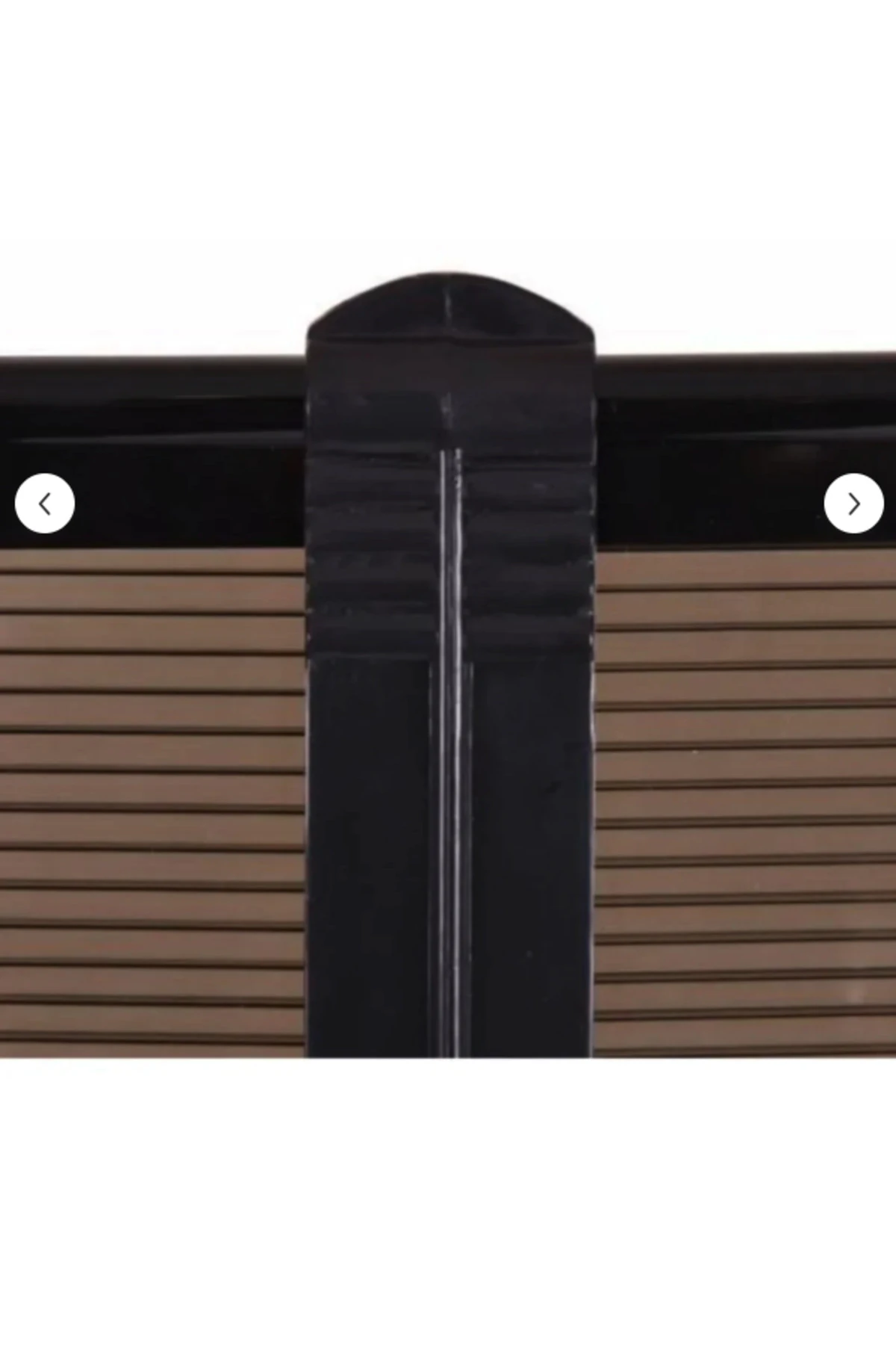 Kapı Pencere Üstü Pratik Sundurma 200 X 80 Siyah