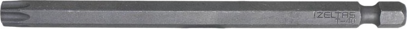 İZELTAŞ Izeltaş 4885211040 Uzun Torx Bits Uç T40X100 mm