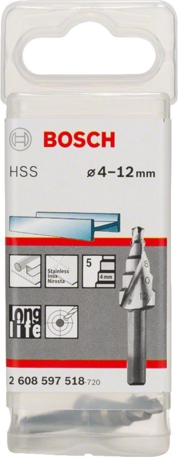 Hss 5 Kademeli Matkap Ucu 4-12 mm