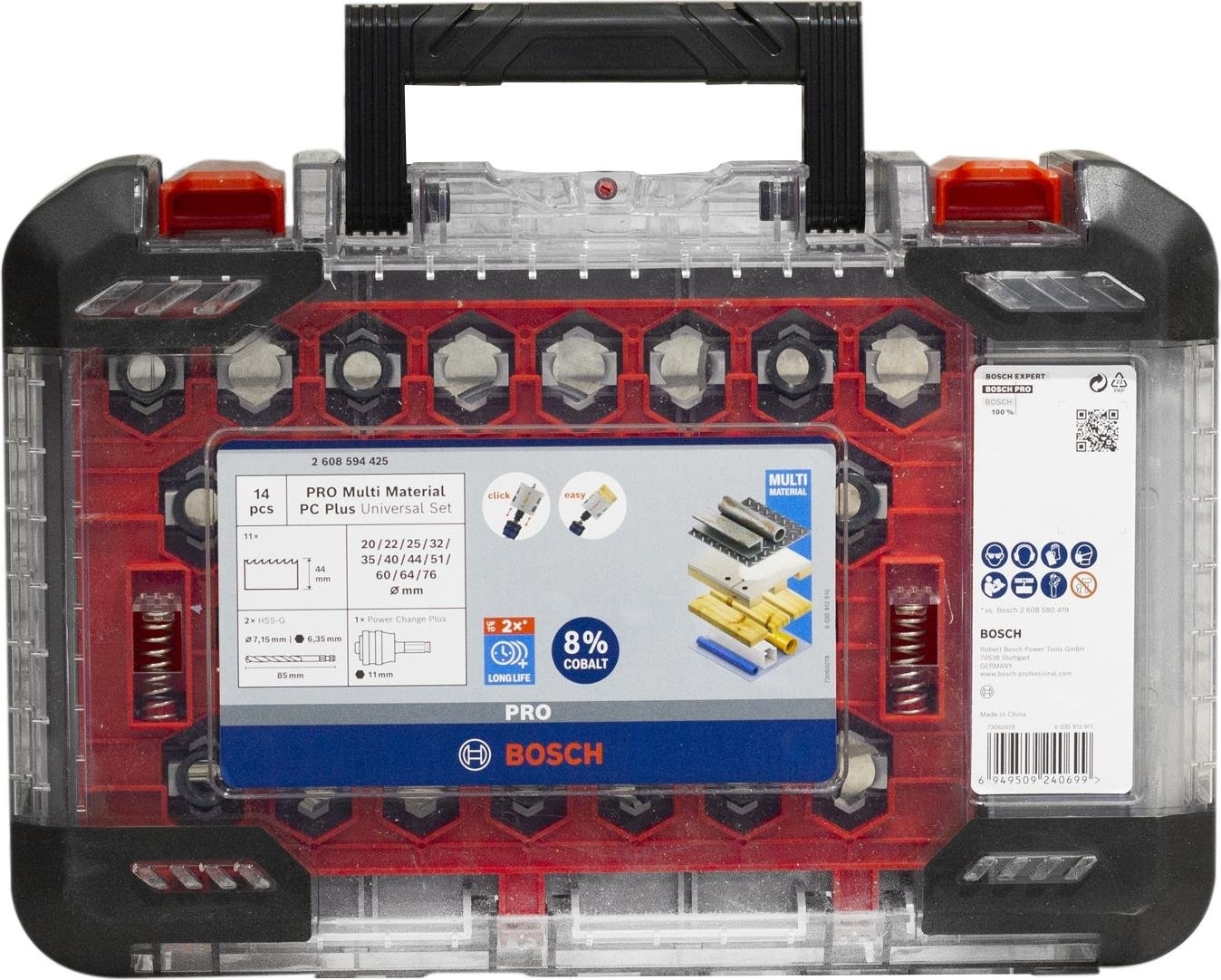 BOSCH 14 Parça Panç Seti Pro 20-76 - 2608594425