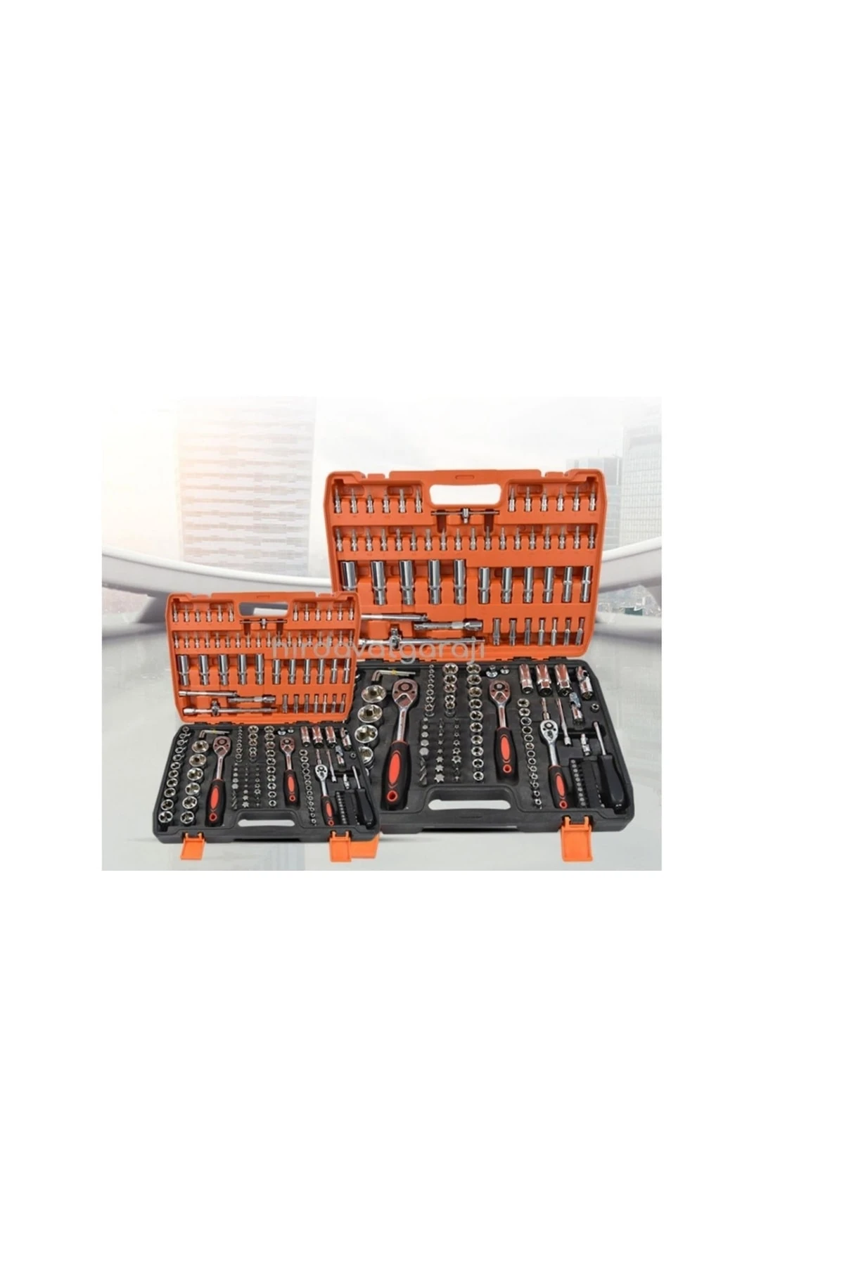 172 Parça 1/2-3/8-1/4 Profesyonel Lokma Takımı Seti