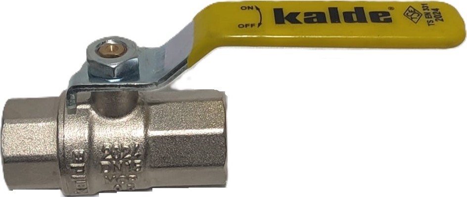 Kollu Küresel Doğalgaz Gaz Vanası TS-EN331 - Natural Gas Valve