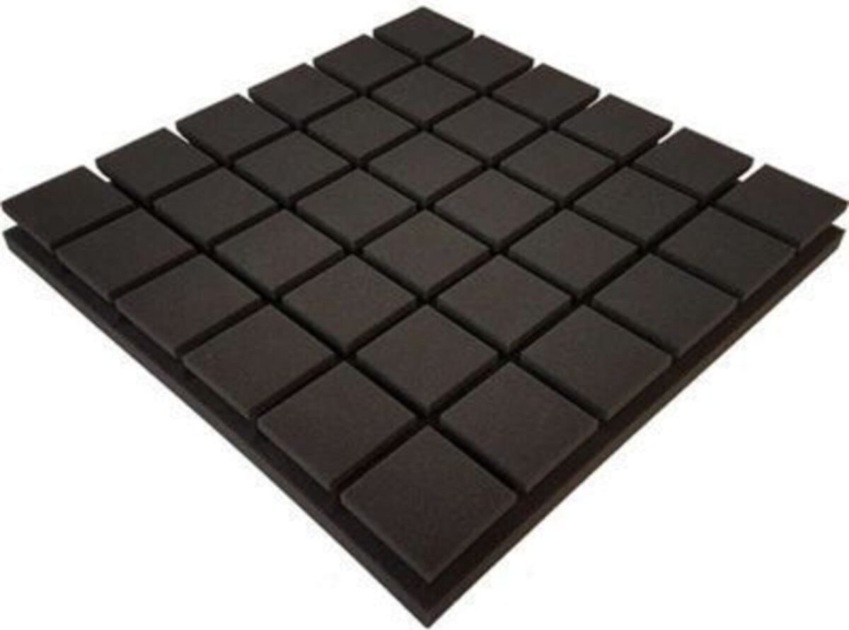 Akustik Yanmaz Karepan Sünger 50X50CM 50MM