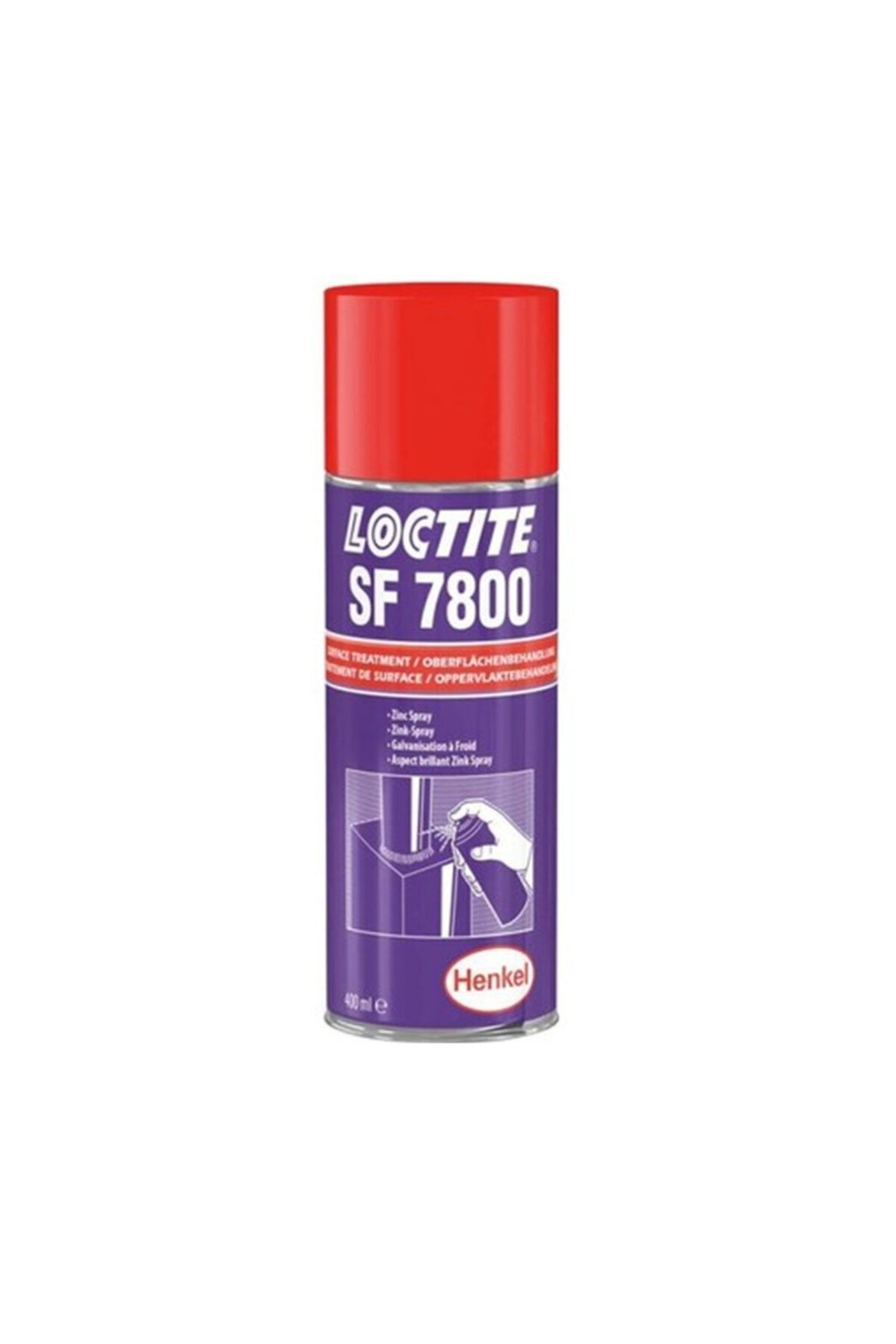 Loctıte Sf 7800 Çinko Galvaniz Sprey 400 Ml. ( 2 Adet )
