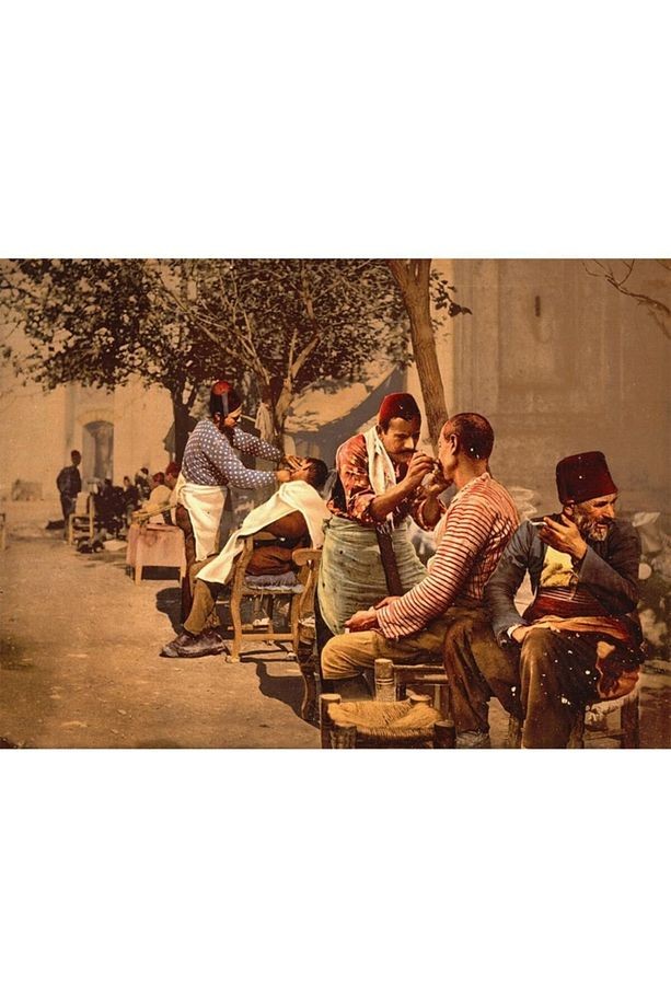 Kuaför Berber Salonu Duvar Kağıdı