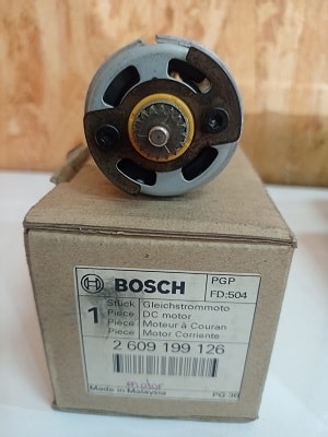 BOSCH Gsr 12V Akülü Delme ve Vidalama Makinesi Doğru Akım Motoru - 2609199126