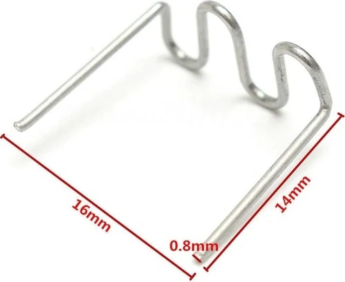 Otomotiv Plastik Onarım Makinesi Seti S Tıp 0.8 mm 100 Adet