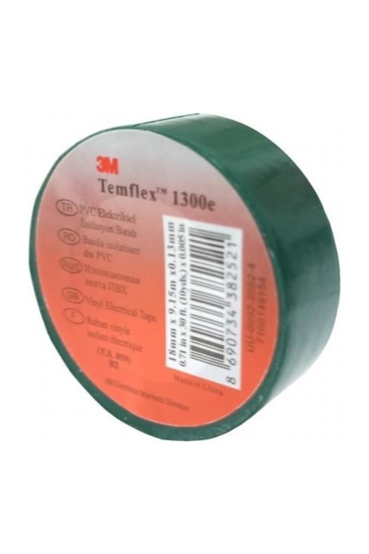 Yeşil İzole Elektrik Bantı (0,13mmx19mmx9,14Metre)