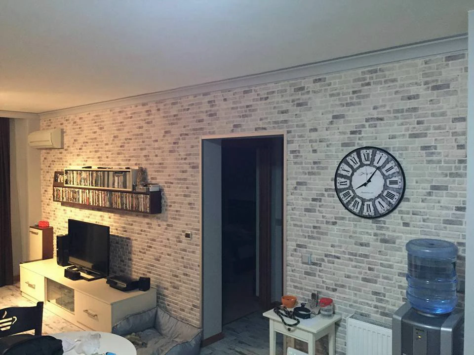 5 Adet (2,5m2) x Minik Taş Desenli 3 Boyutlu Renkli Strafor Köpük Duvar Kaplama Paneli (MN-601)