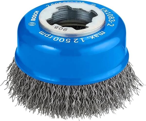 Professional Accessories Clean Dalgalı Tencere Fırçası (Metal Için, X-Lock Için, Ø 75 Mm, Tel