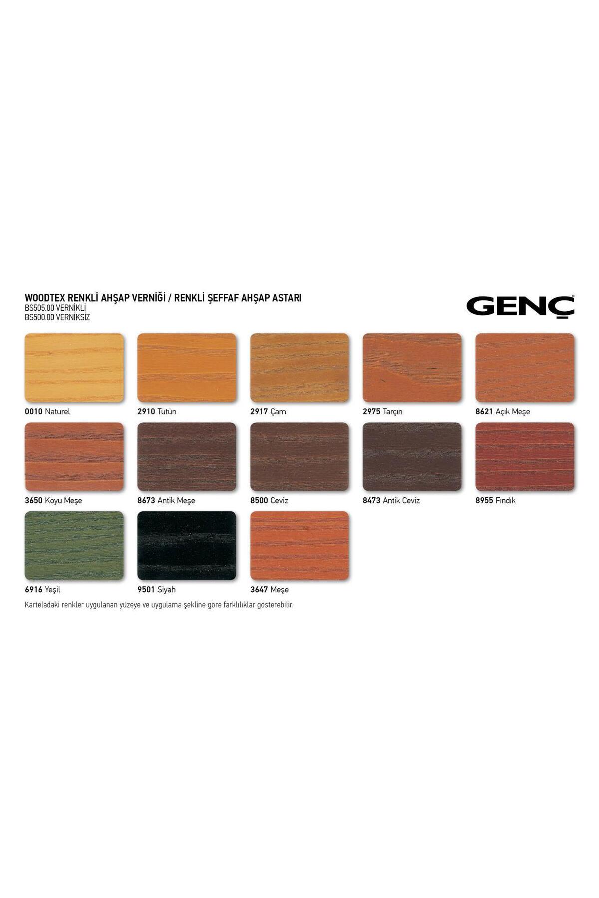 Renkli Şeffaf Ahşap Astar 0010 Naturel 0.75 L