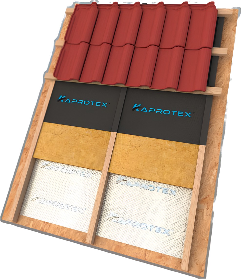 100 gr/m² Çatı Ve Cephe Su Yalıtım Örtüsü 160 cm X 50 m ( 80 m² )