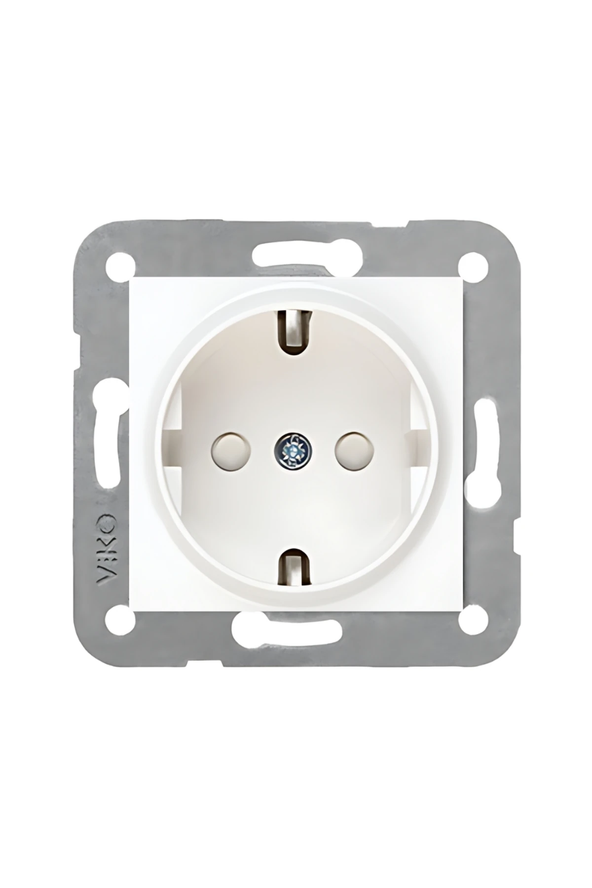 Karre Priz – Çocuk Korumalı, Beyaz, Çerçevesiz, Şık Ve Dayanıklı