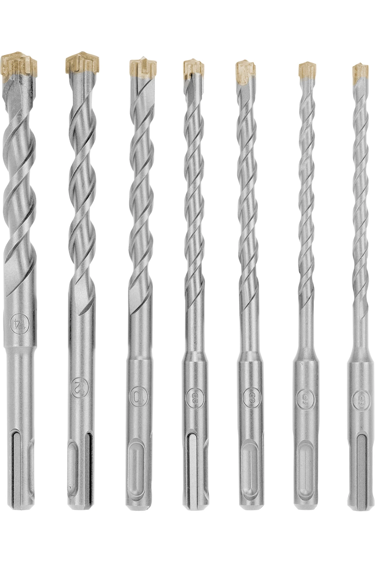 Orijinal 7 Parça Sds Plus Uç Seti, 160 Mm - 49265510