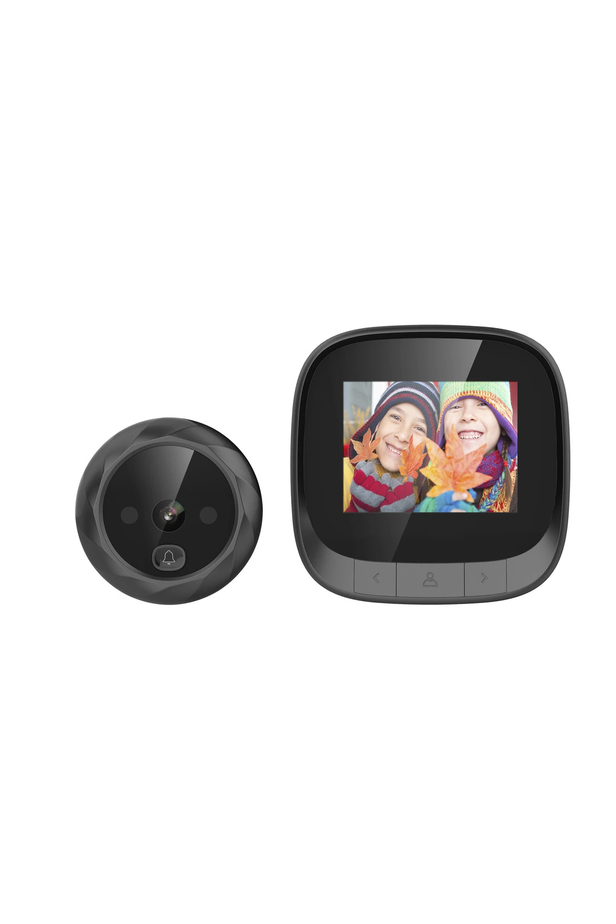 Akıllı Dijital Kapı Dürbünü ve Zil Seti(SM-INT-V24)