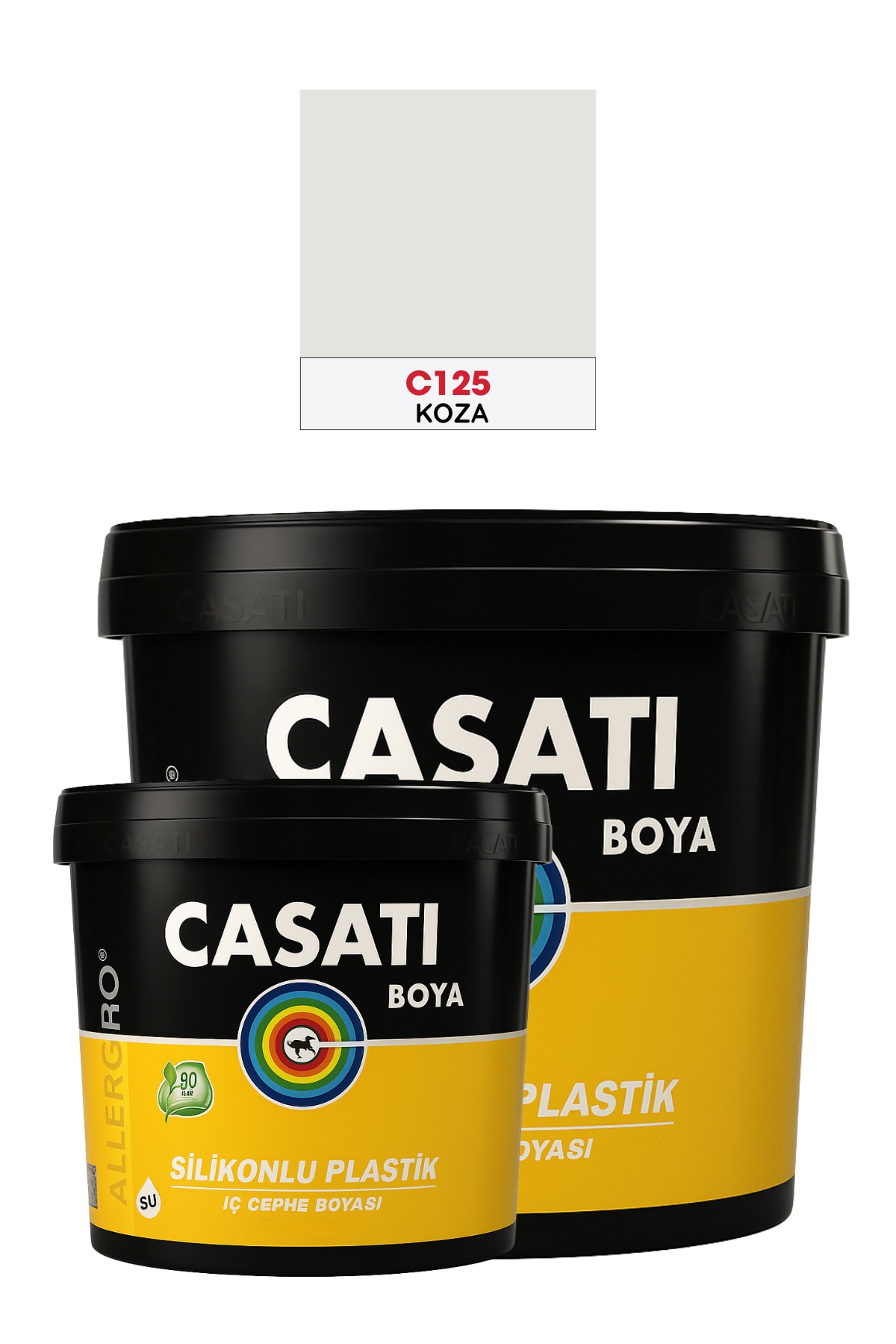 CASATİ Allegro Su Bazlı Silikonlu Plastik İç Cephe Boyası 3,5Kg - 10Kg - 20Kg