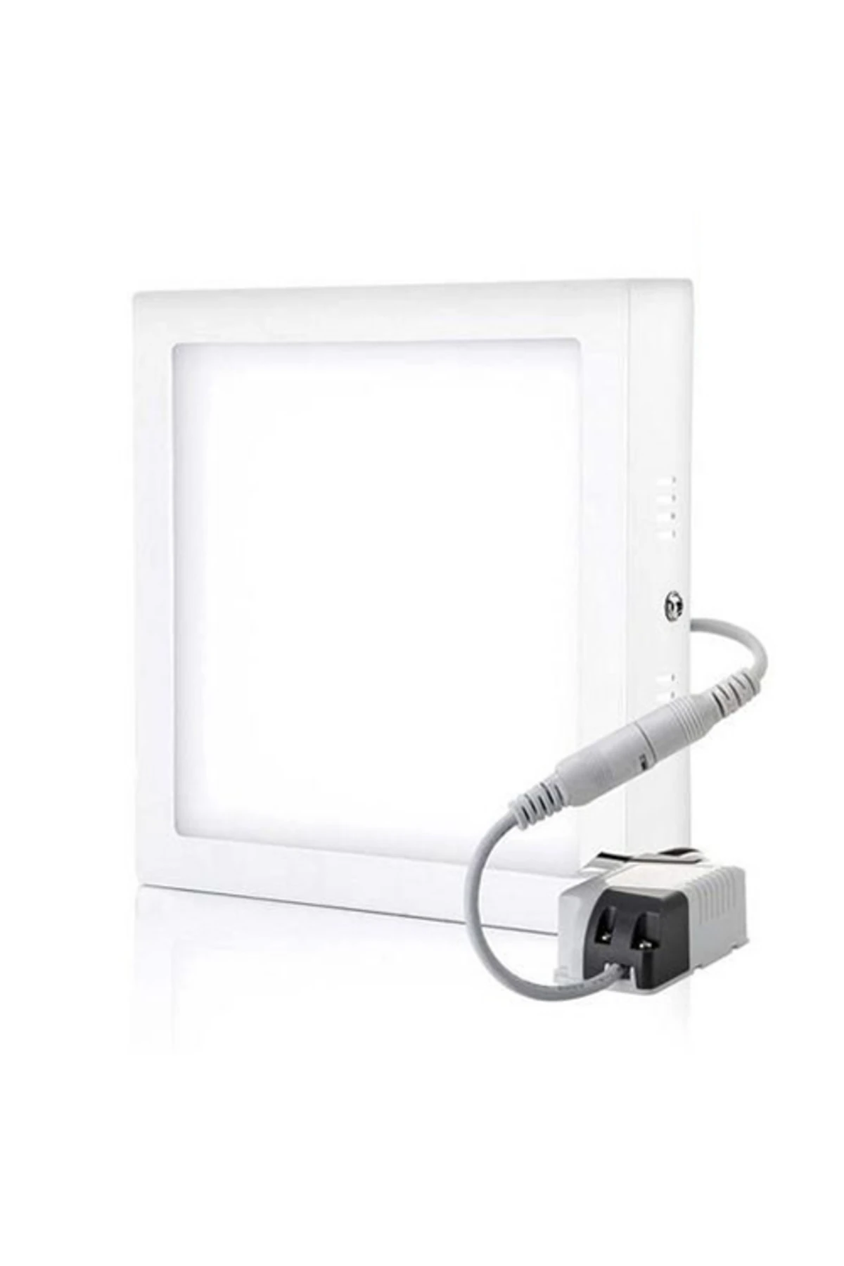 25 Watt Panel Led Armatür Sıva Üstü Kare Ct 5272 Günışığı Sarı Işık 3200k Alüminyum Kasa