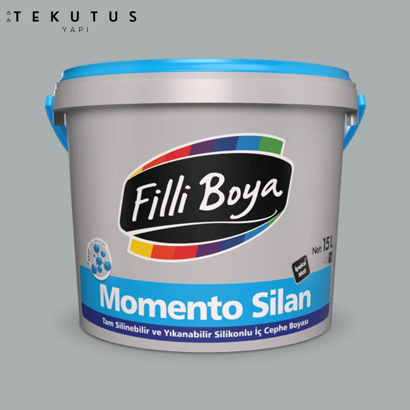Momento Silan Silikonlu Iç Cephe Boyası 15 L Andezit 30 / Andezit