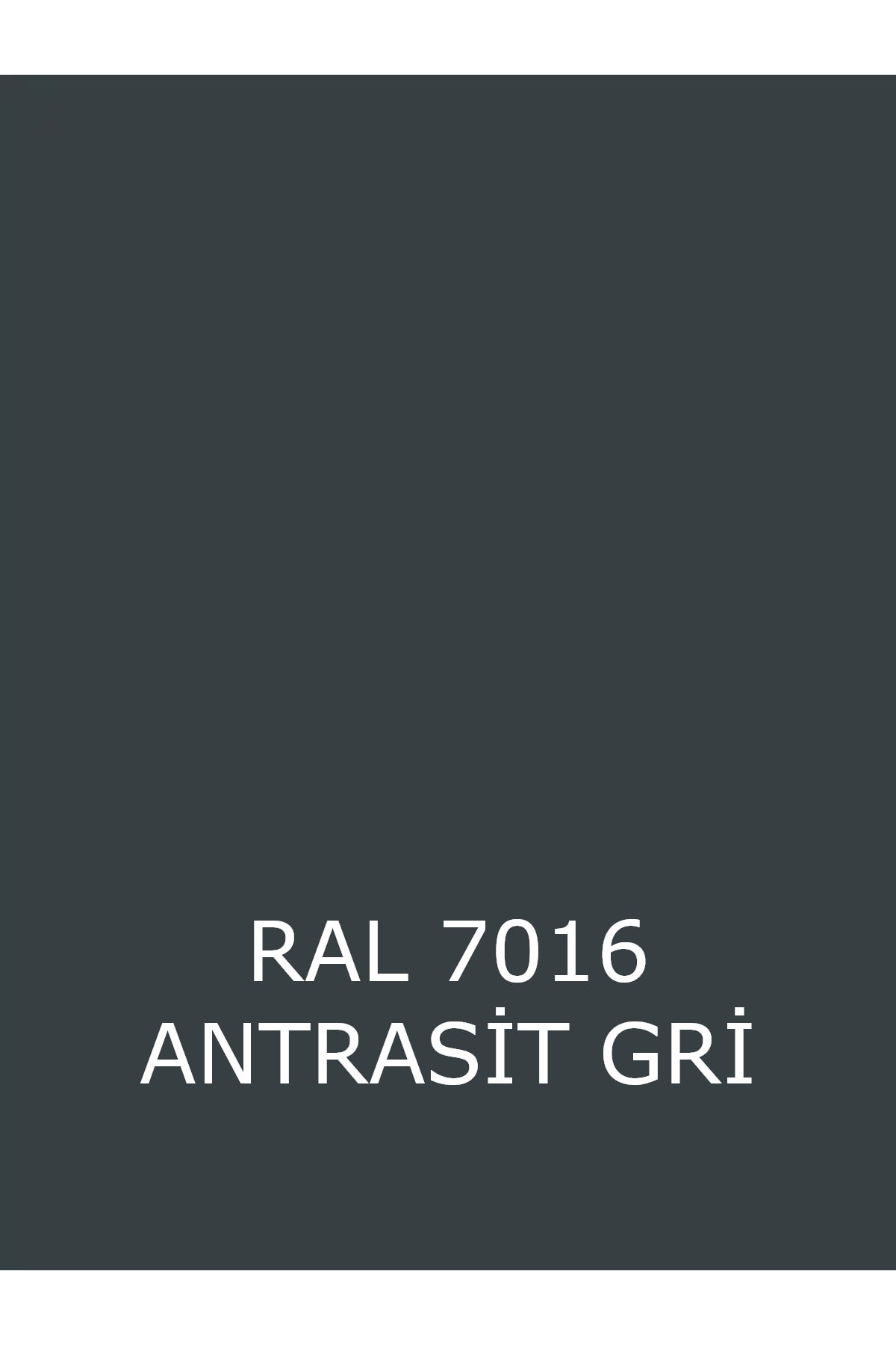 OZKUVVET Endüstriyel Rapid Boya – Antrasit Gri Ral7016 | Metal, Demir, Ahşap Yüzeyler Için