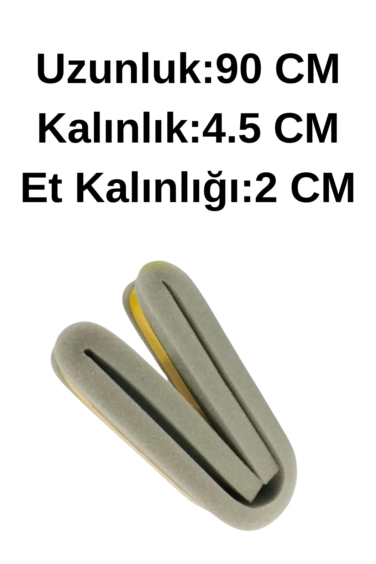 4 Adet Yapışkanlı Kapı Altı Eşik Süngeri Bant Soğuk Isı Izolasyon Yalıtım Bandı Fitili 90 cm