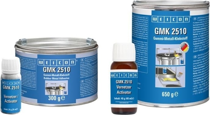 Gmk 2510 Yapıştırıcı 0,69 Kg, Siyah-Alman Balisi-Ekstra Güçlü 2 Komponentli Kauçuk-Metal Yapıştırıcı