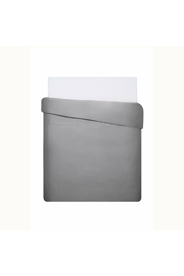 Mix&Match Pamuk Saten Çift Kişilik Nevresim Kılıfı Vizon