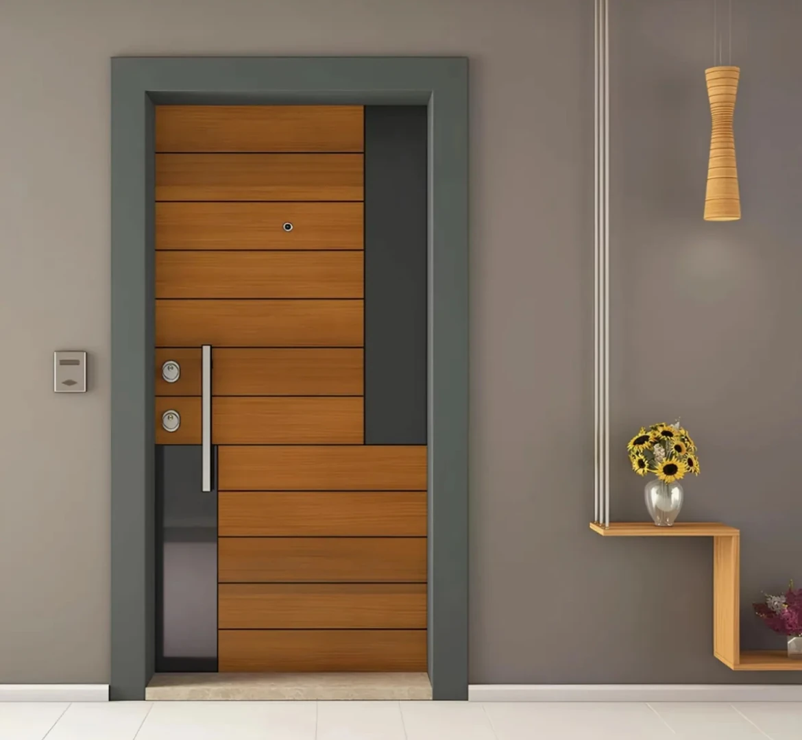 Çelik Kapı Dürbünü Ayarlanabilir 50-75 mm Çap 14 mm