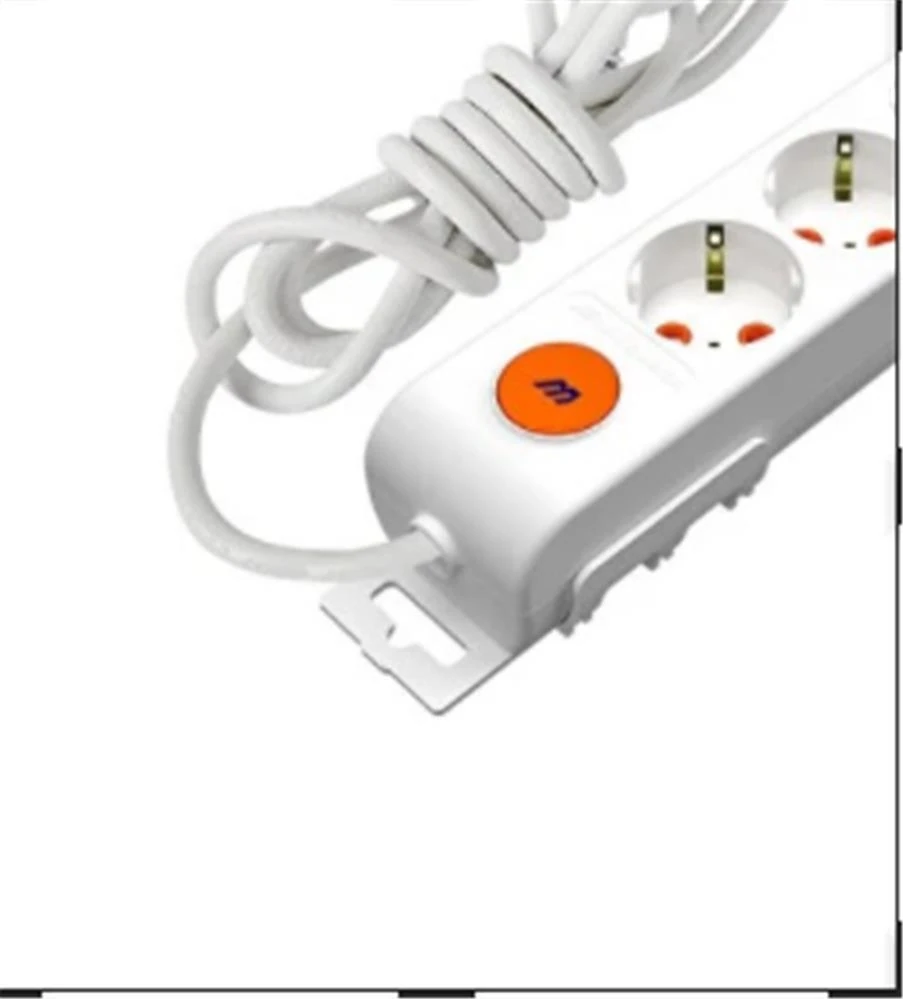 Mutlusan Rı-Tech 2li 2mt Anahtartopraklı Grup Priz (001 175 220002 02 00)