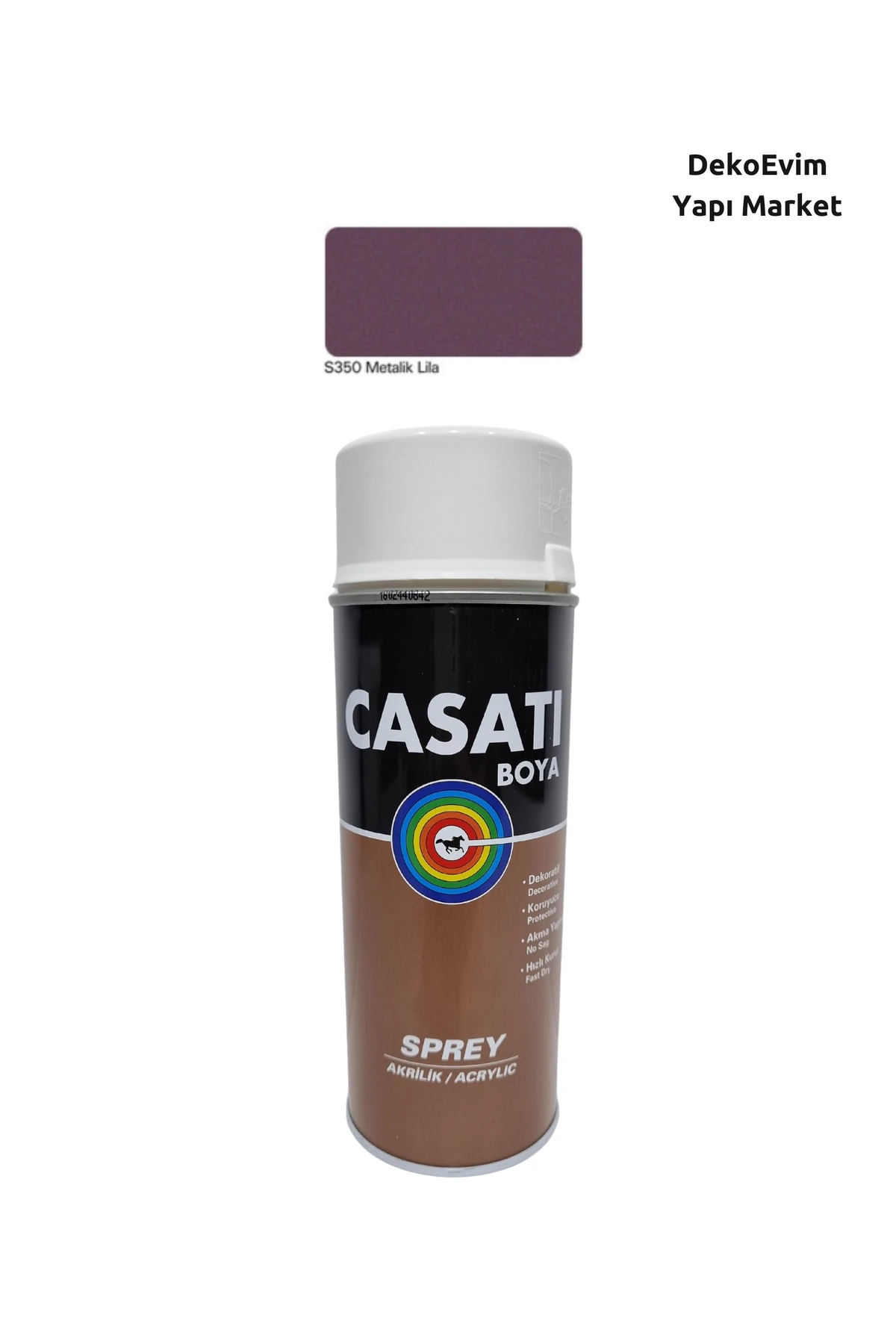 Sprey Boya S350 Metalik Lila 400 Ml.