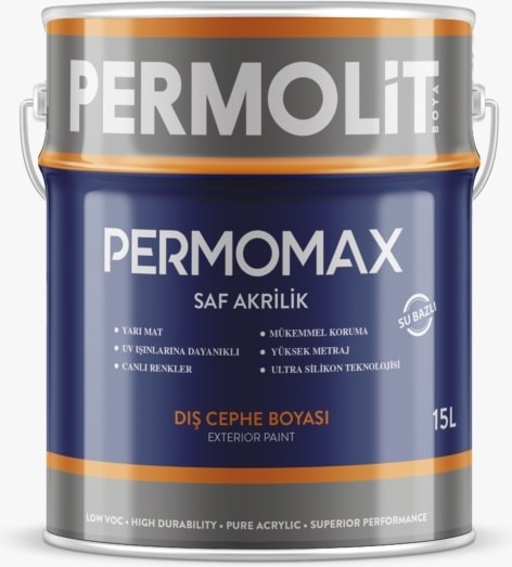 Permomax Silikonlu Dış Cephe Boyası Fil Dişi