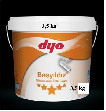Beşyıldız Astar Silikonlu Iç-Dış 3,5 kg