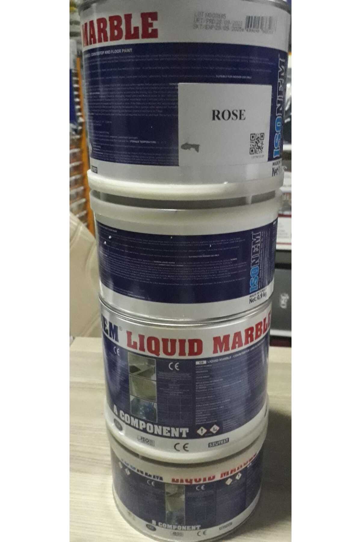 Lıquıd Marble - Sıvı Mermer Tezgah Ve Zemin Kaplaması Renk M03 Rose