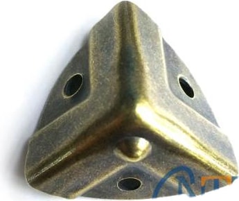 SKYGO Dekoratif, Kutu, Sandık Köşesi - 35X22 Mm, Küçük, Antik, 100 Adet